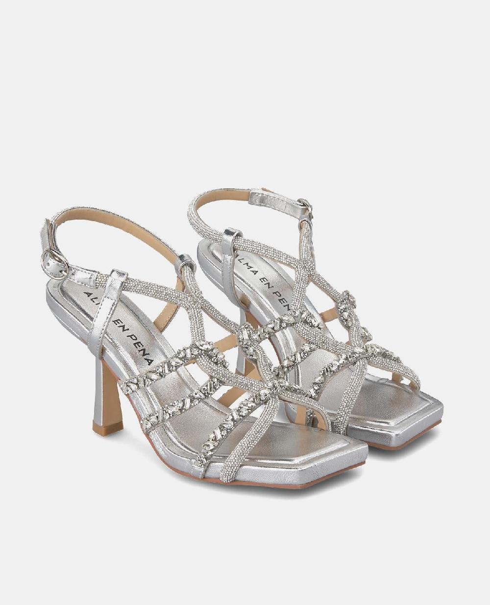 Alma En Pena SANDALIA TACÓN DETALLE