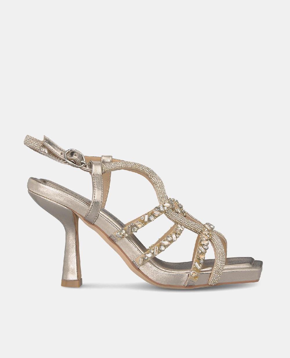 Alma en pena SANDALIA TACÓN DETALLE