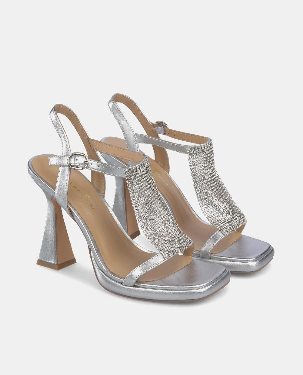 Alma En Pena SANDALIA TACÓN MALLA