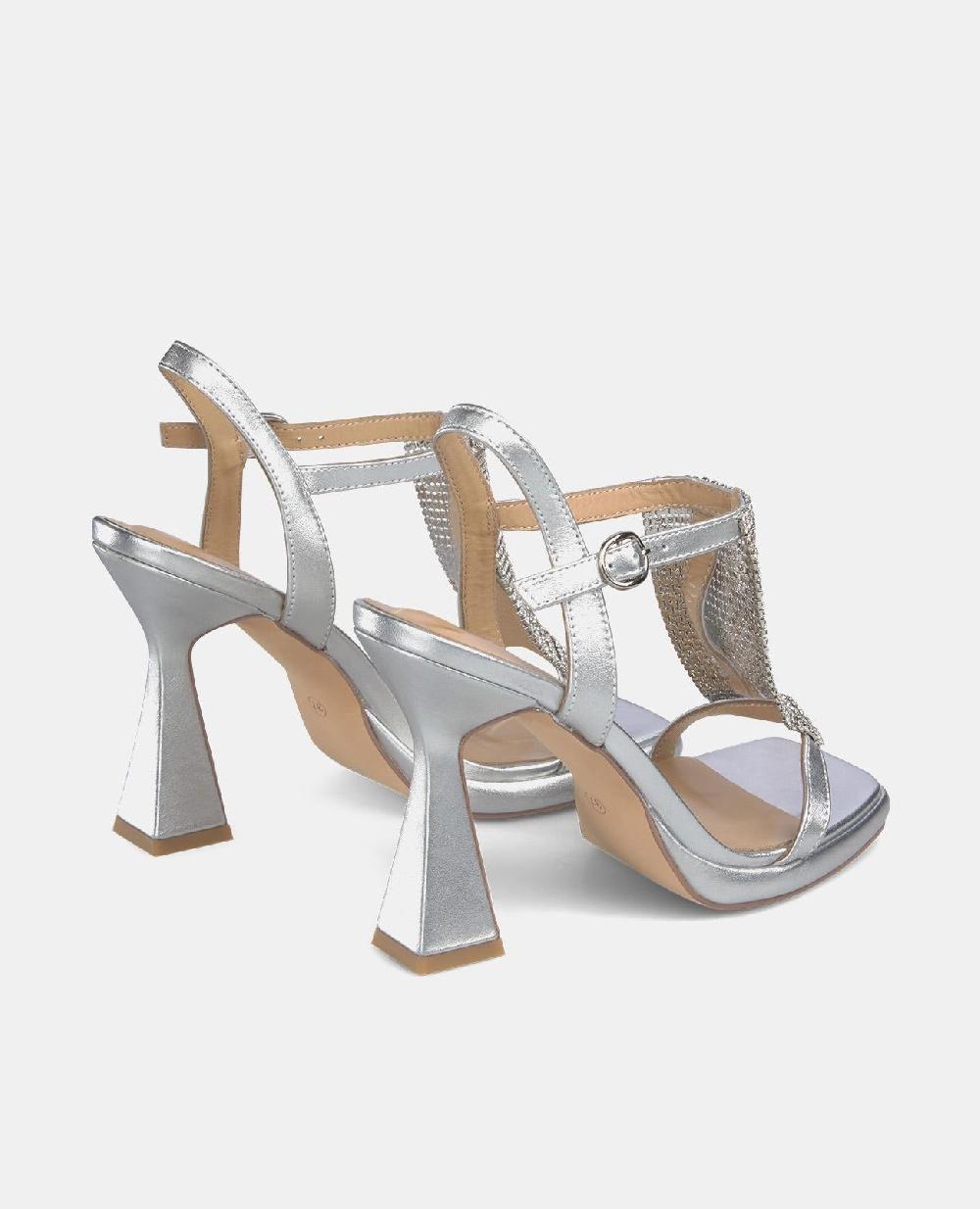 Alma En Pena SANDALIA TACÓN MALLA