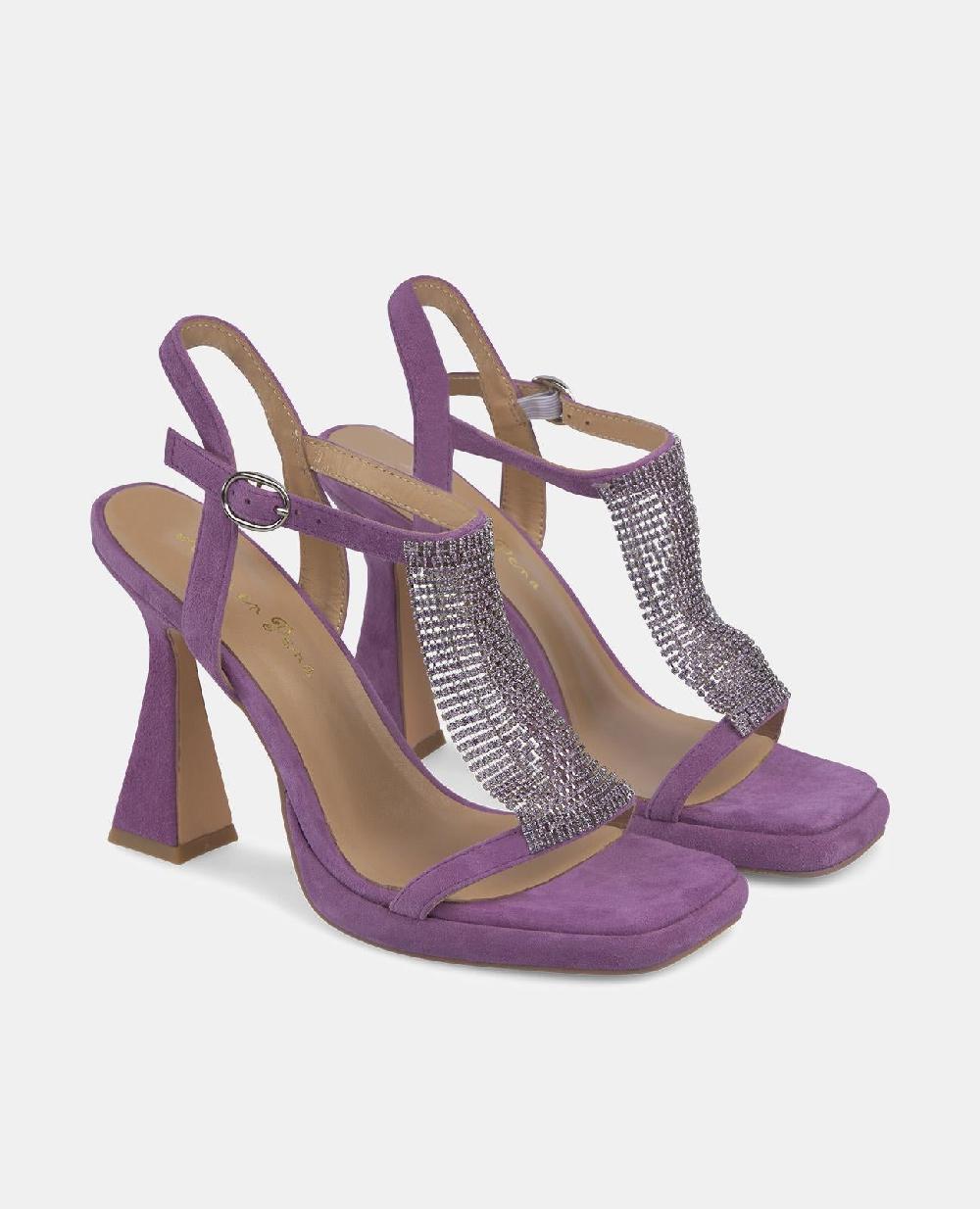 Alma En Pena SANDALIA TACÓN MALLA