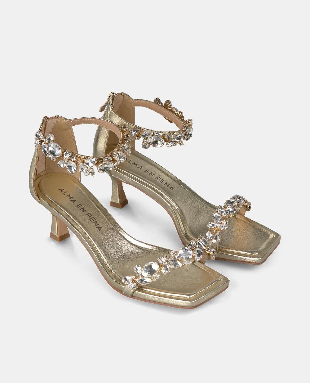 Alma En Pena SANDALIA TACÓN MINI