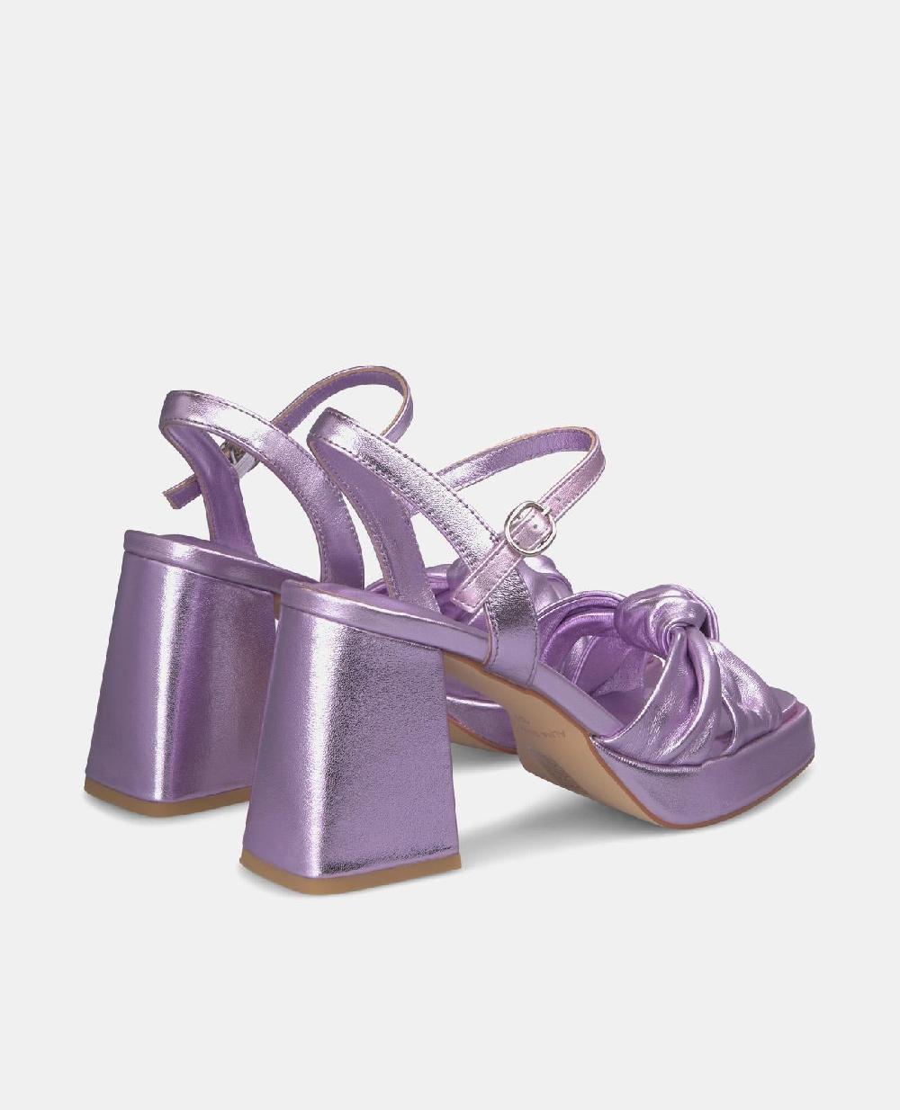 Alma En Pena SANDALIA TACÓN NUDO