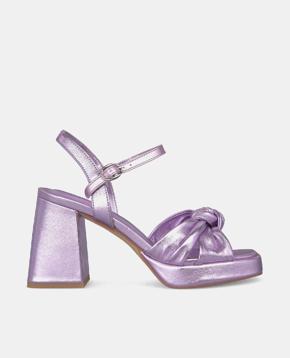 Alma en pena SANDALIA TACÓN NUDO