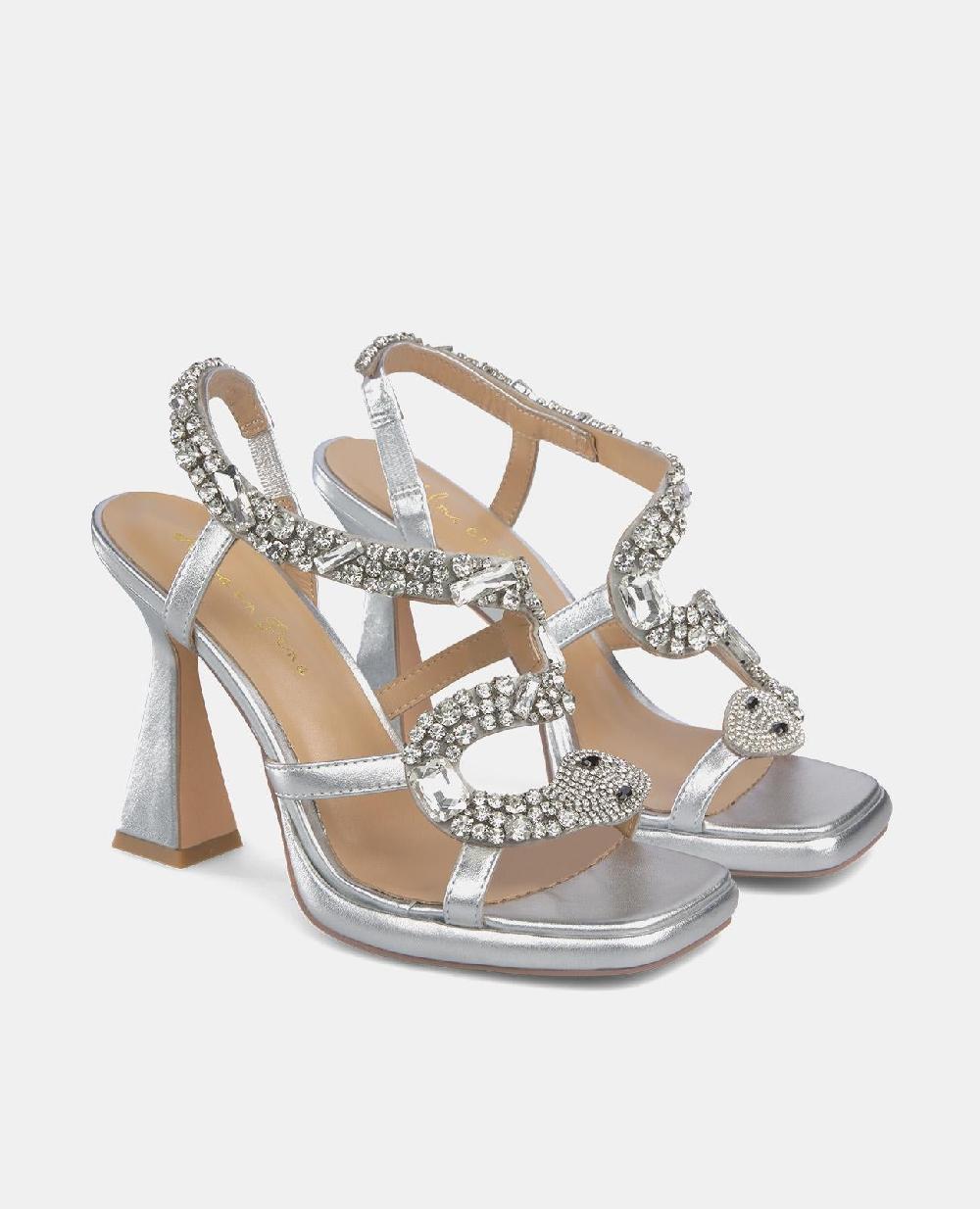 Alma En Pena SANDALIA TACÓN SERPIENTE DETALLES