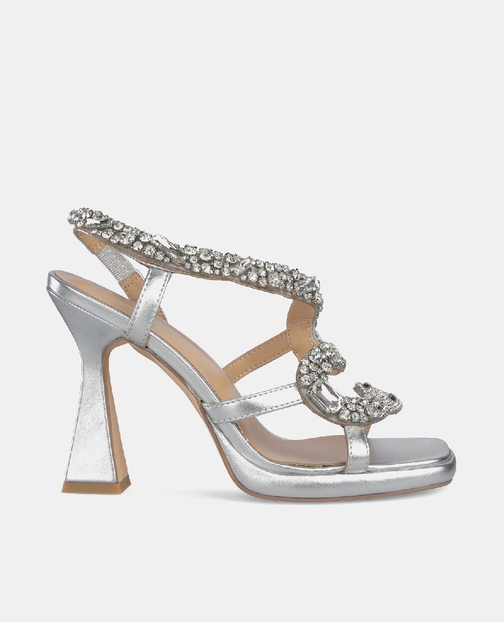 Alma en pena SANDALIA TACÓN SERPIENTE DETALLES