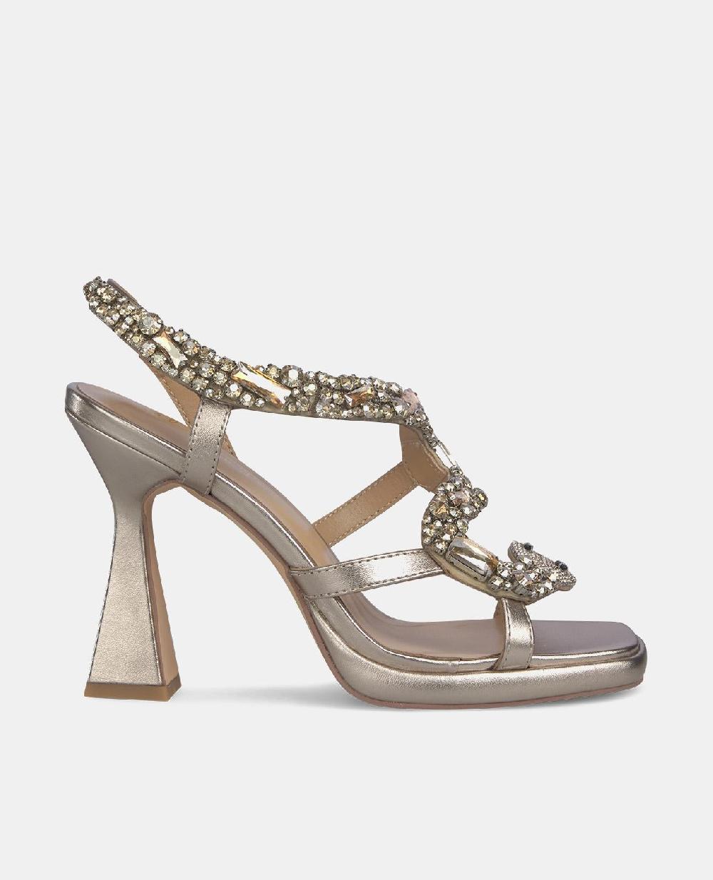 Alma En Pena SANDALIA TACÓN SERPIENTE DETALLES