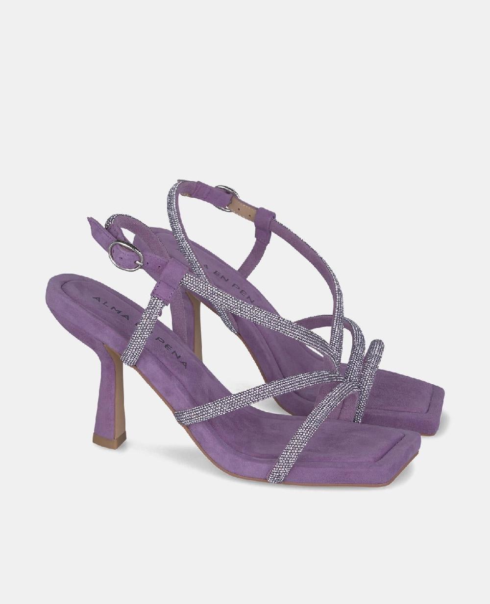 Alma En Pena SANDALIA TACÓN TIRAS