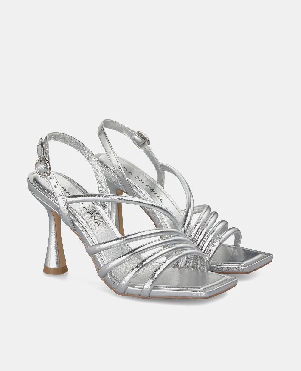 Alma En Pena SANDALIA TACÓN TIRAS FINAS