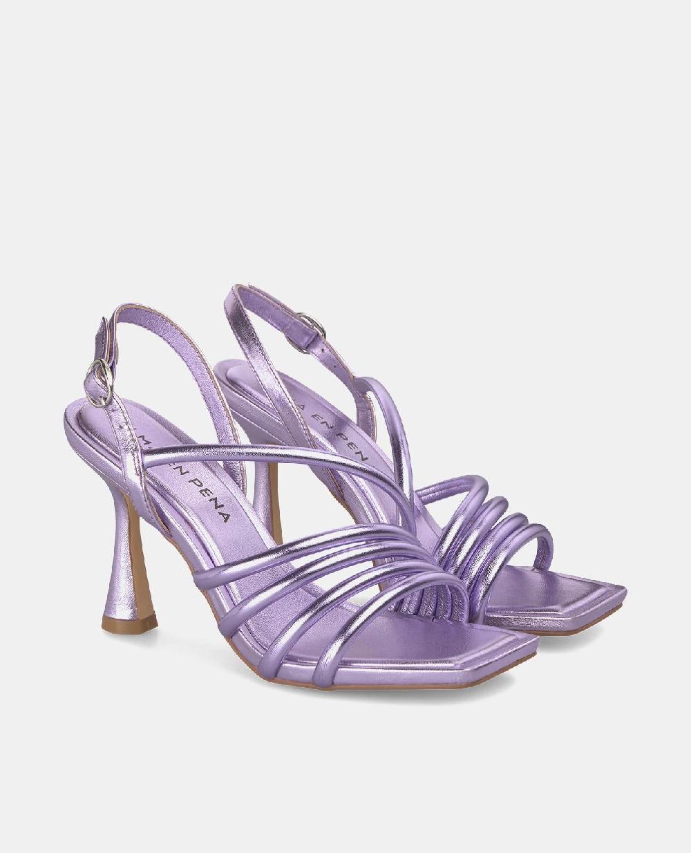 Alma En Pena SANDALIA TACÓN TIRAS FINAS