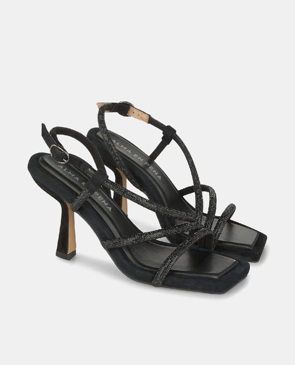 Alma En Pena SANDALIA TACÓN TIRAS