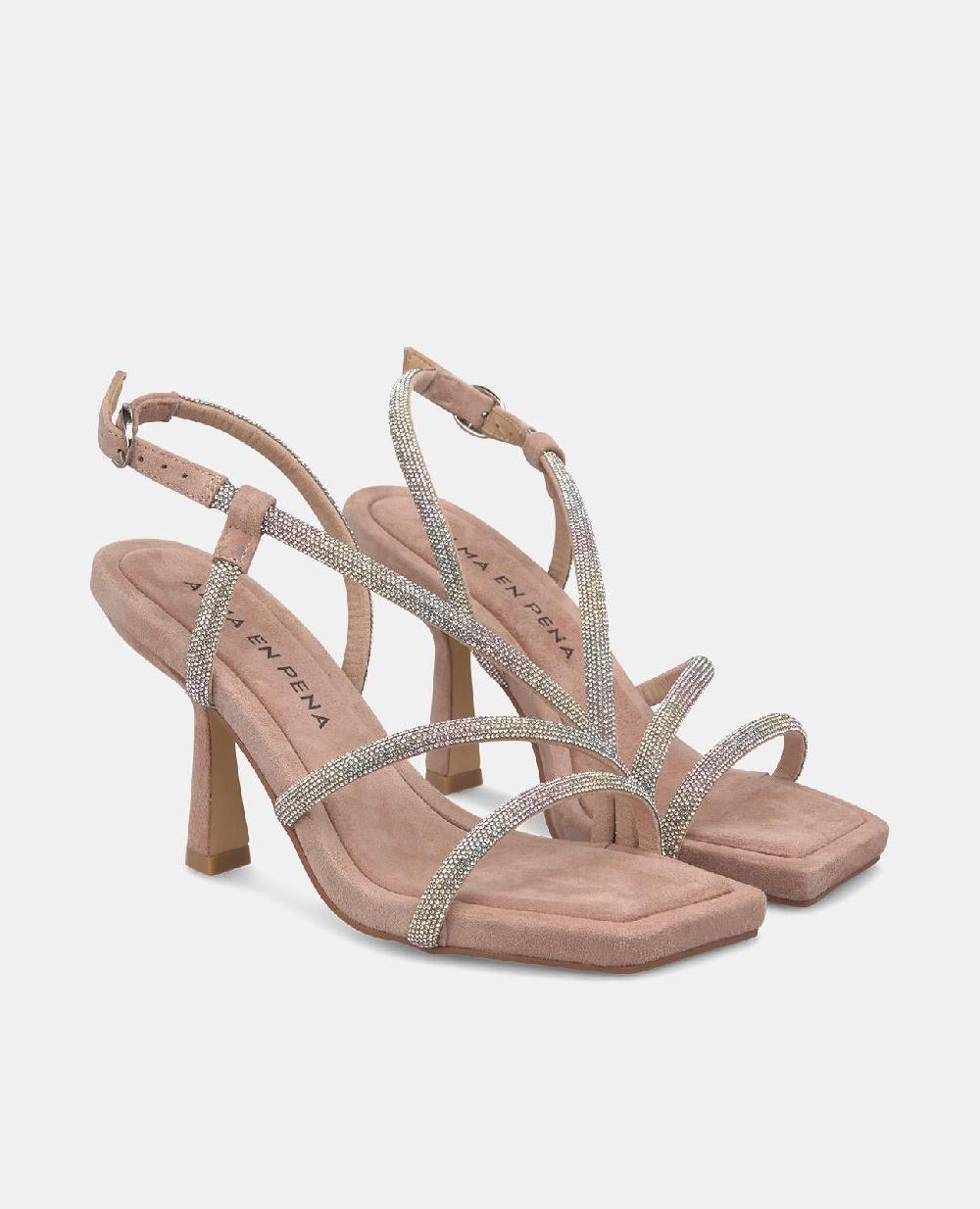 Alma En Pena SANDALIA TACÓN TIRAS