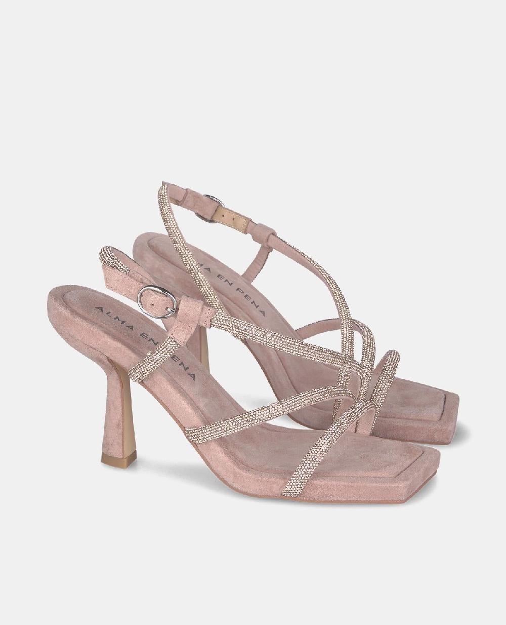 Alma En Pena SANDALIA TACÓN TIRAS