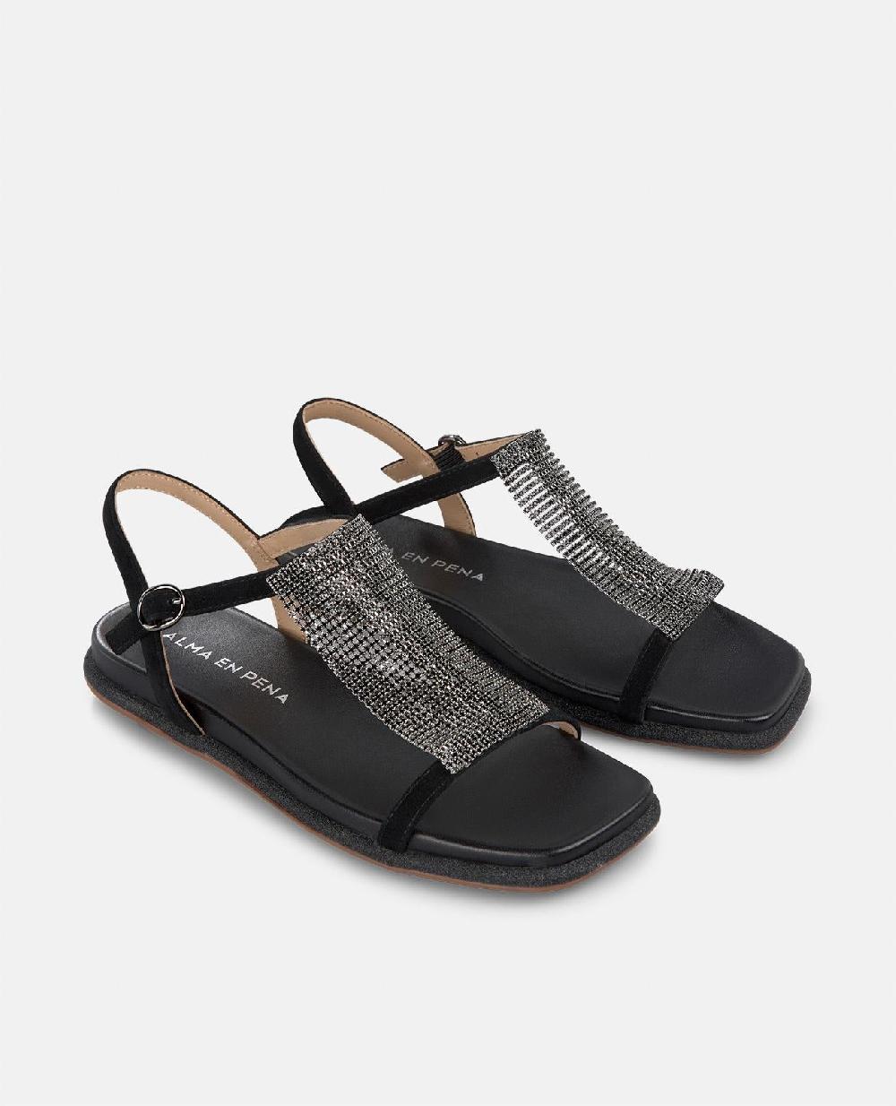 Alma En Pena SANDALIA TIRA STRASS