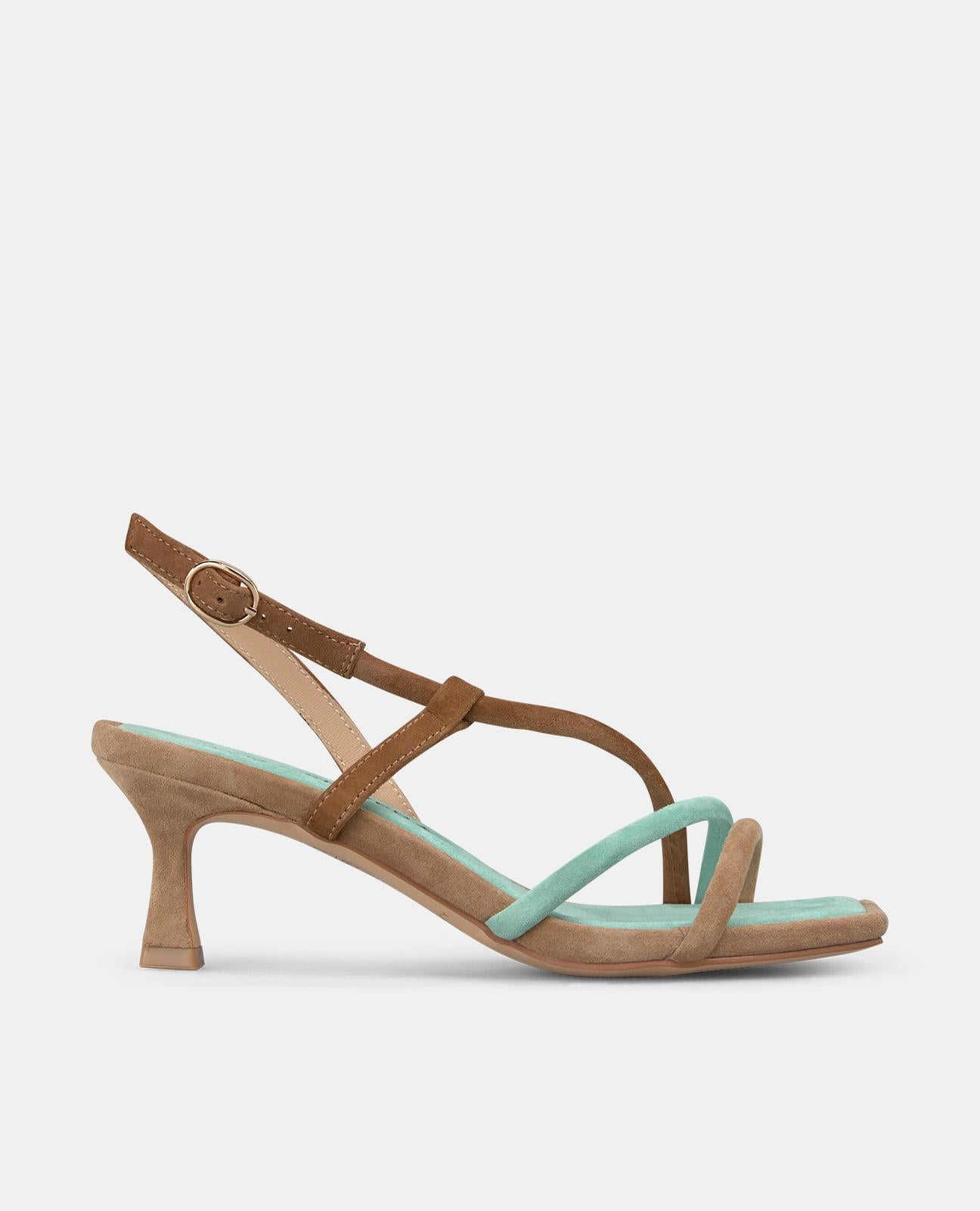 Alma en pena SANDALIA TIRAS MULTICOLOR