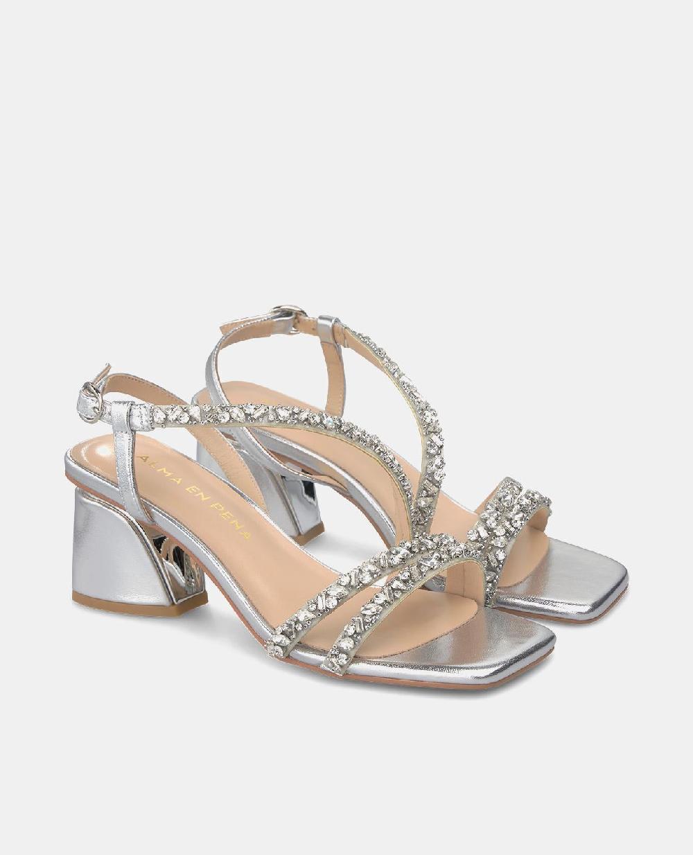 Alma En Pena SANDALIA TIRAS PEDRERÍA