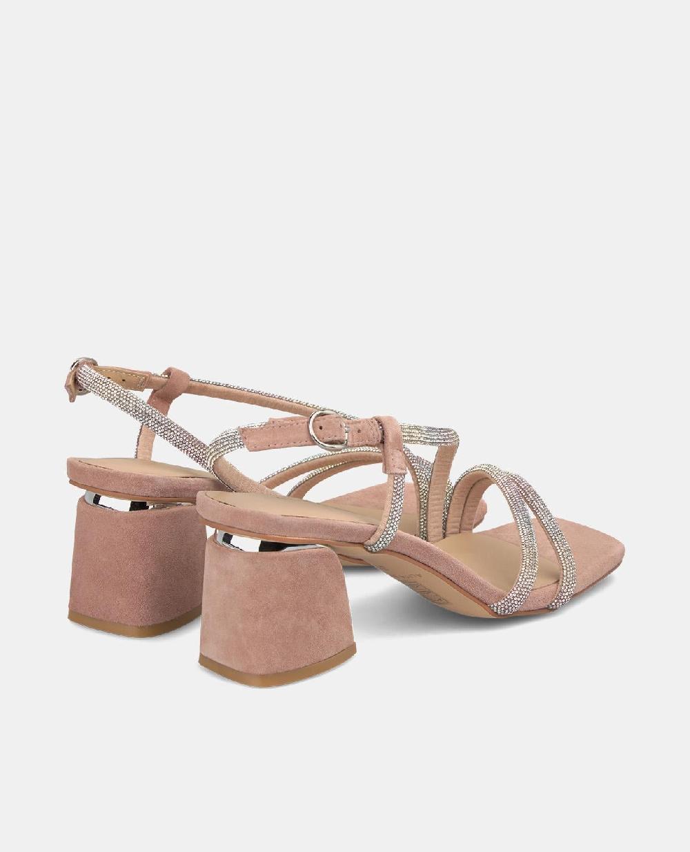 Alma En Pena SANDALIA TIRAS TACÓN CUADRADO