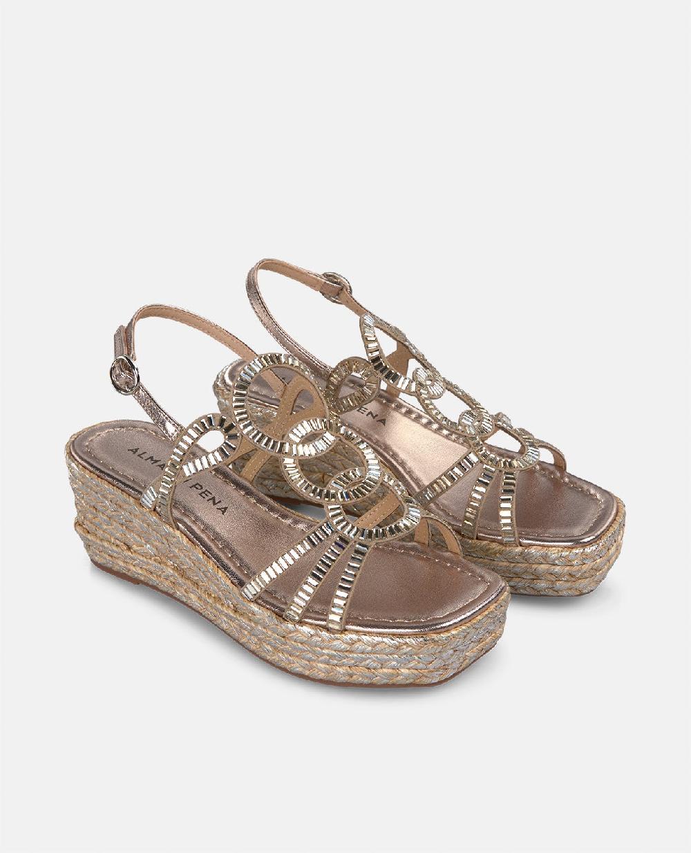 Alma En Pena SANDALIAS DE CUÑA