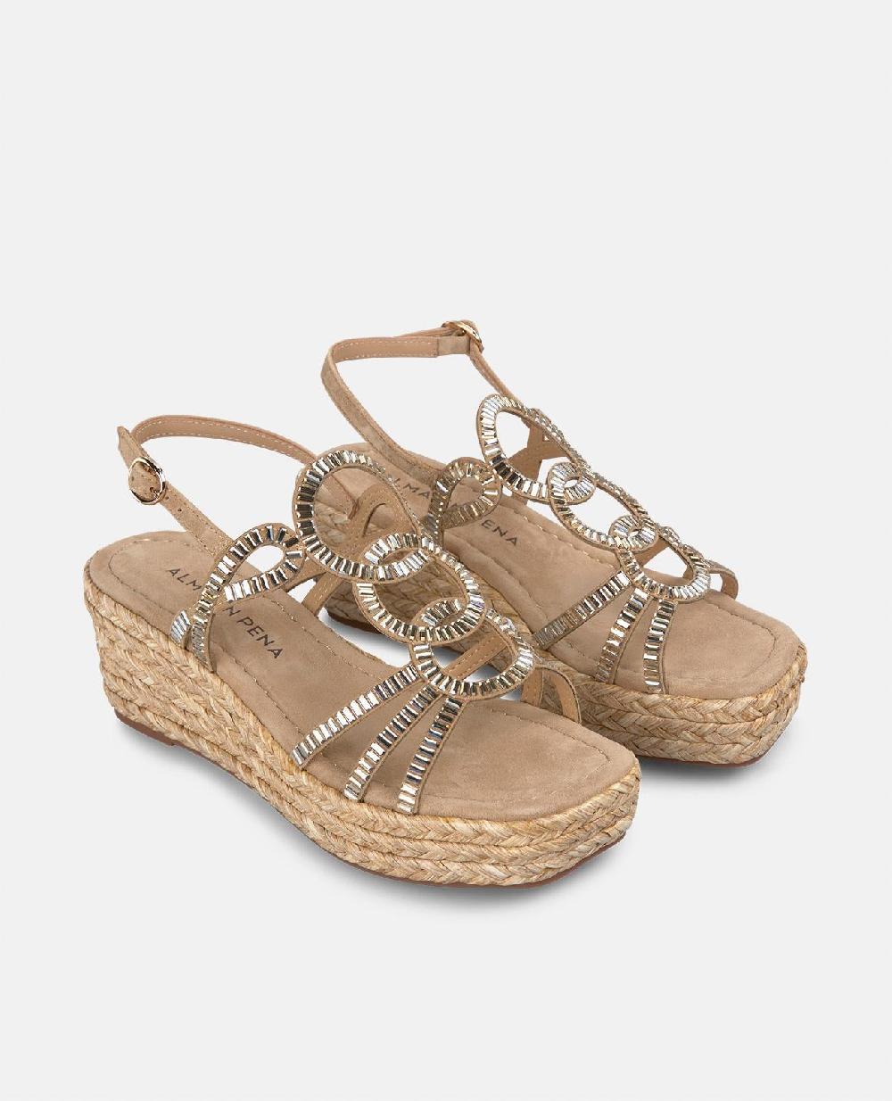 Alma En Pena SANDALIAS DE CUÑA