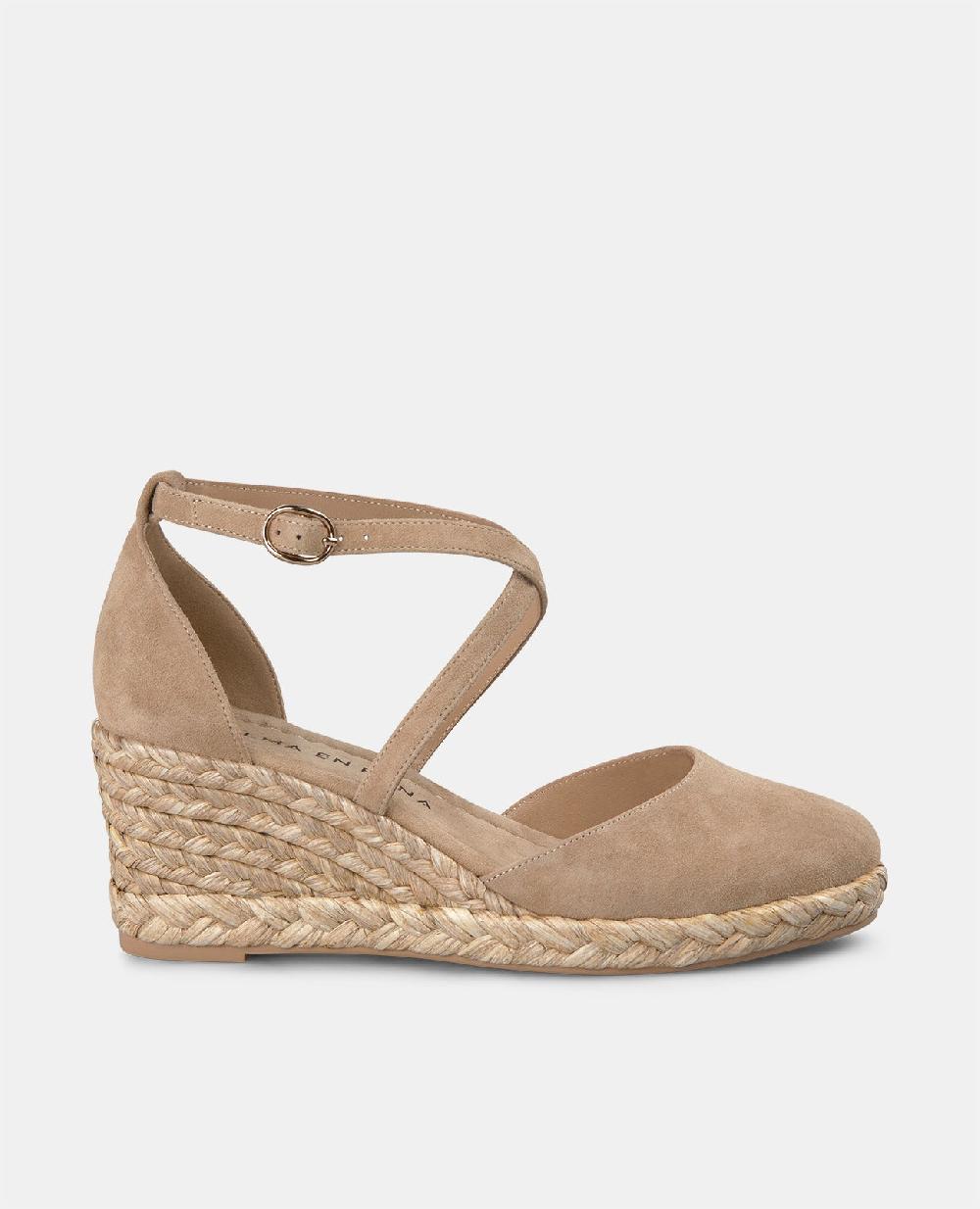 Alma en pena ZAPATO CUÑA TIRAS CRUZADAS