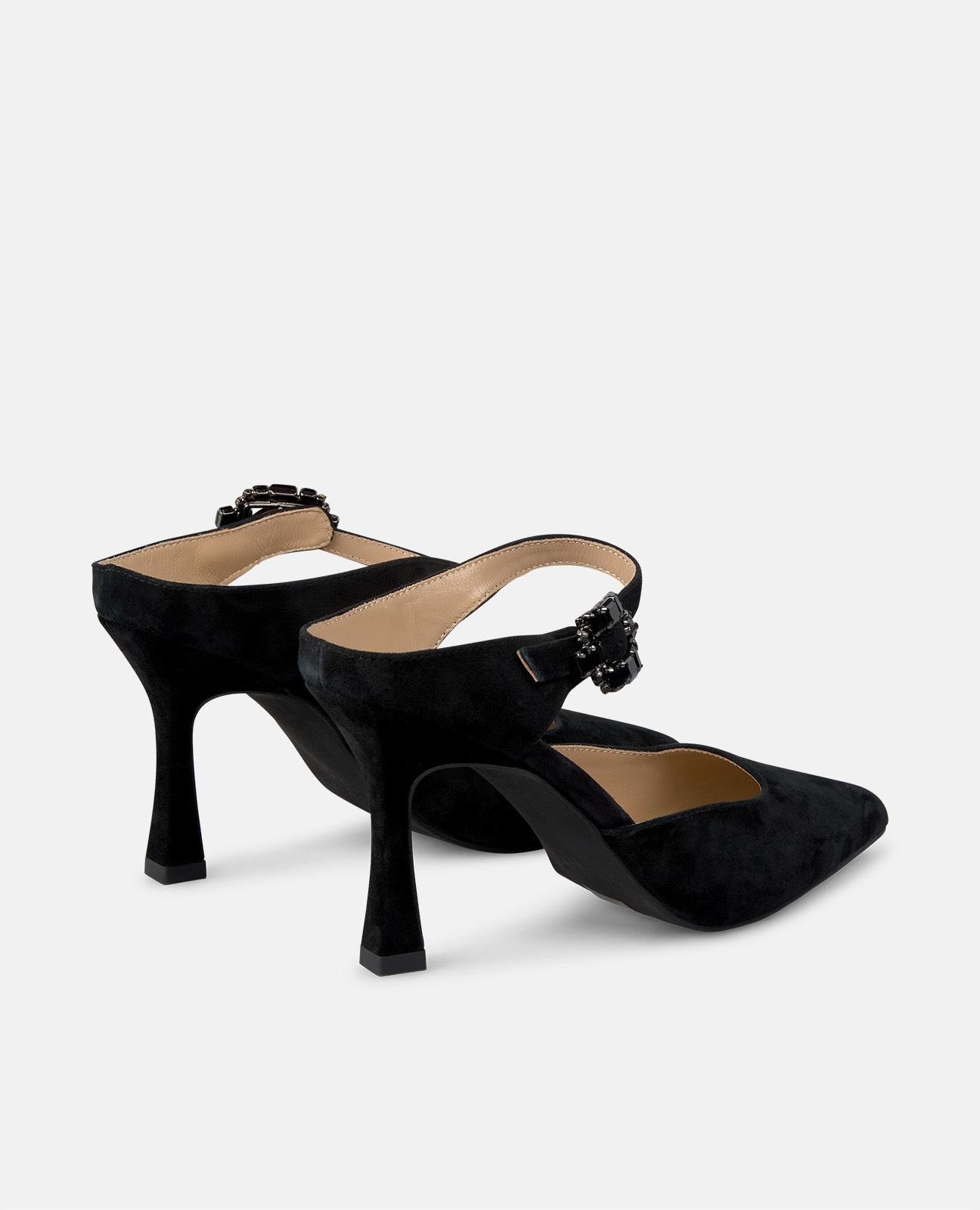 Alma En Pena ZAPATO DESTALONADO HEBILLA JOYA