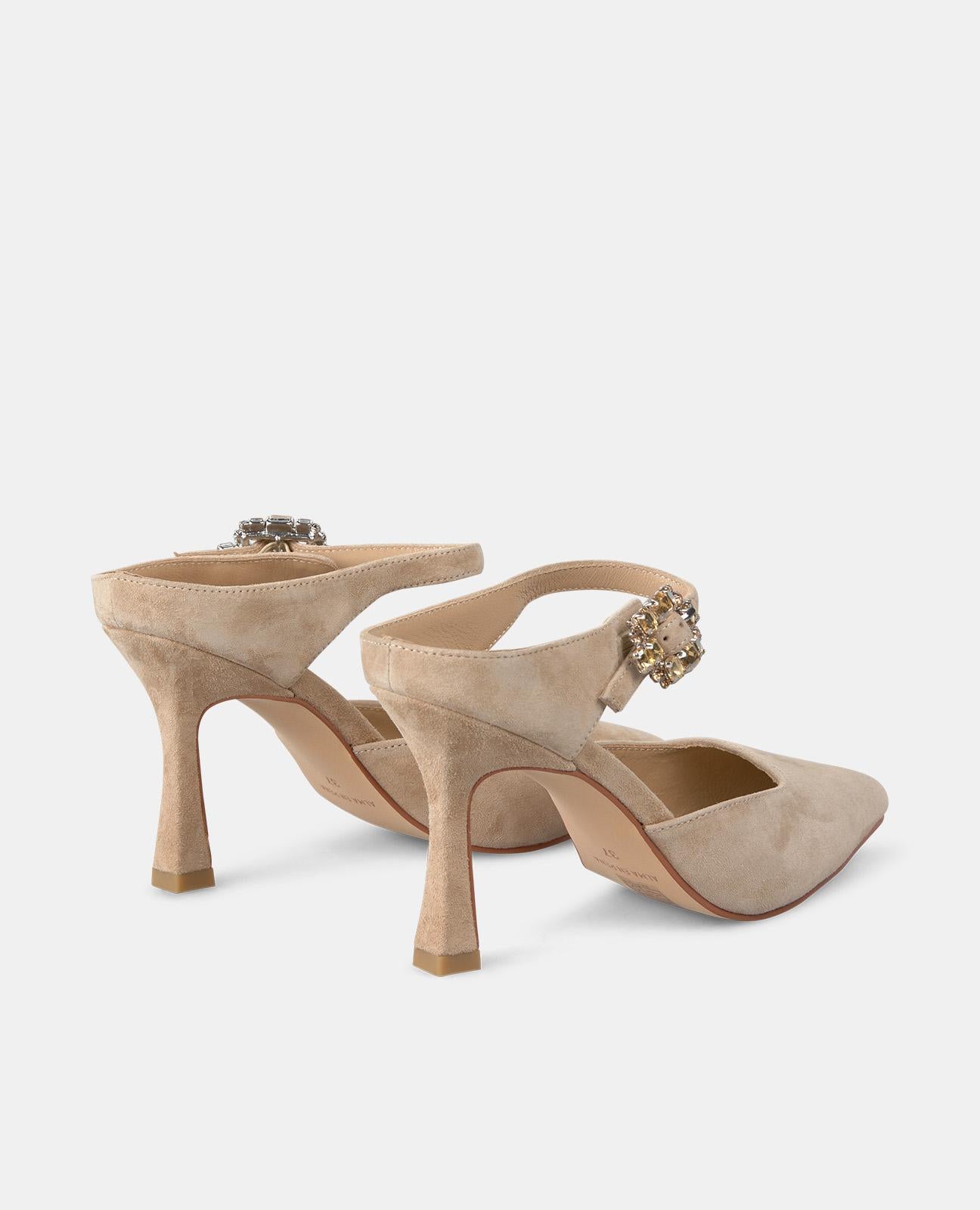 Alma En Pena ZAPATO DESTALONADO HEBILLA JOYA