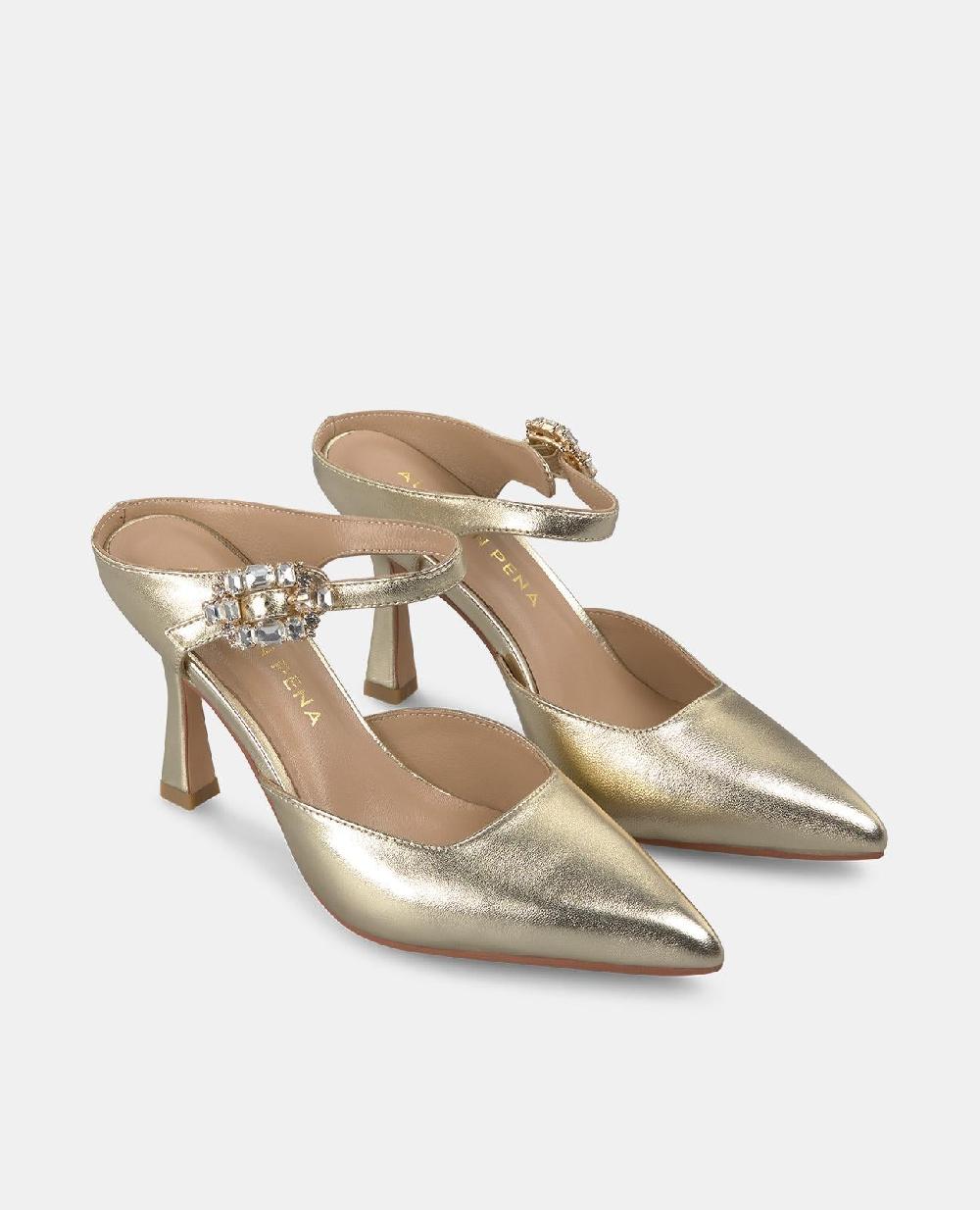 Alma En Pena ZAPATO DESTALONADO HEBILLA JOYA