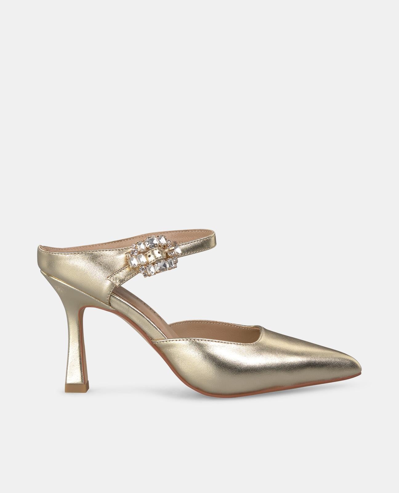 Alma en pena ZAPATO DESTALONADO HEBILLA JOYA