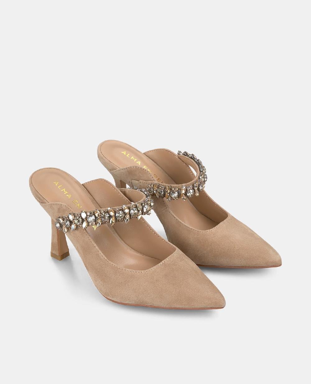 Alma En Pena ZAPATO DESTALONADO PEDRERÍA