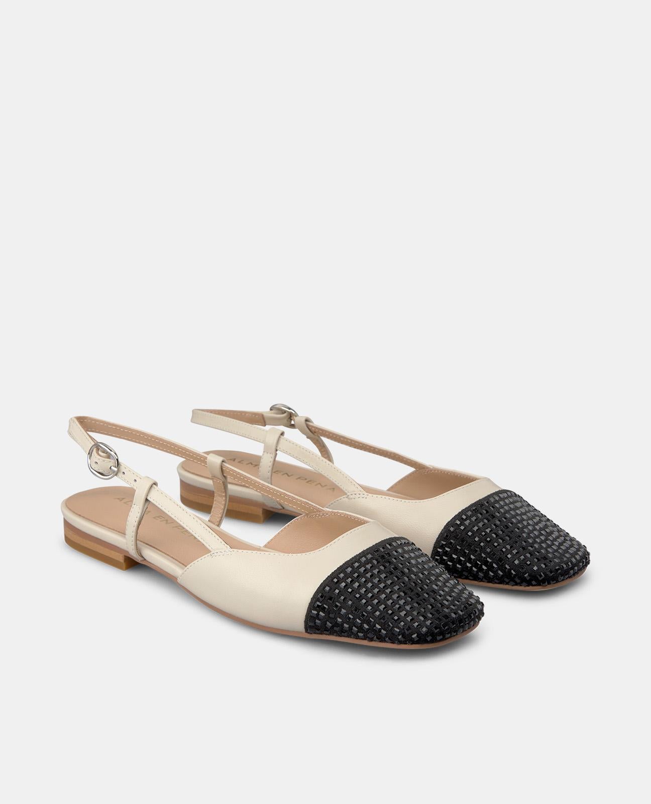 Alma En Pena ZAPATO DESTALONADO PUNTERA BRILLOS