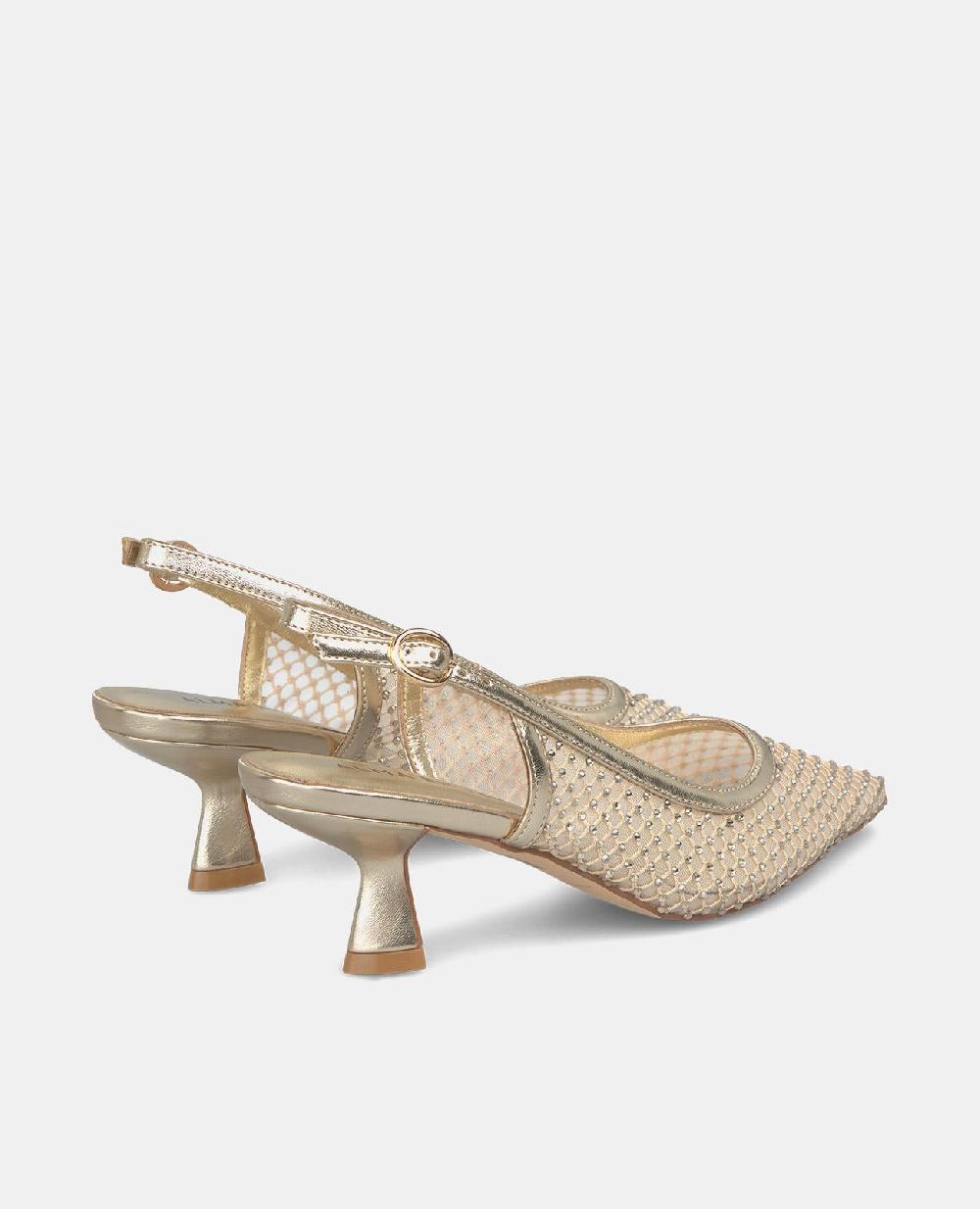 Alma En Pena ZAPATO MALLA TACÓN CHUPETE