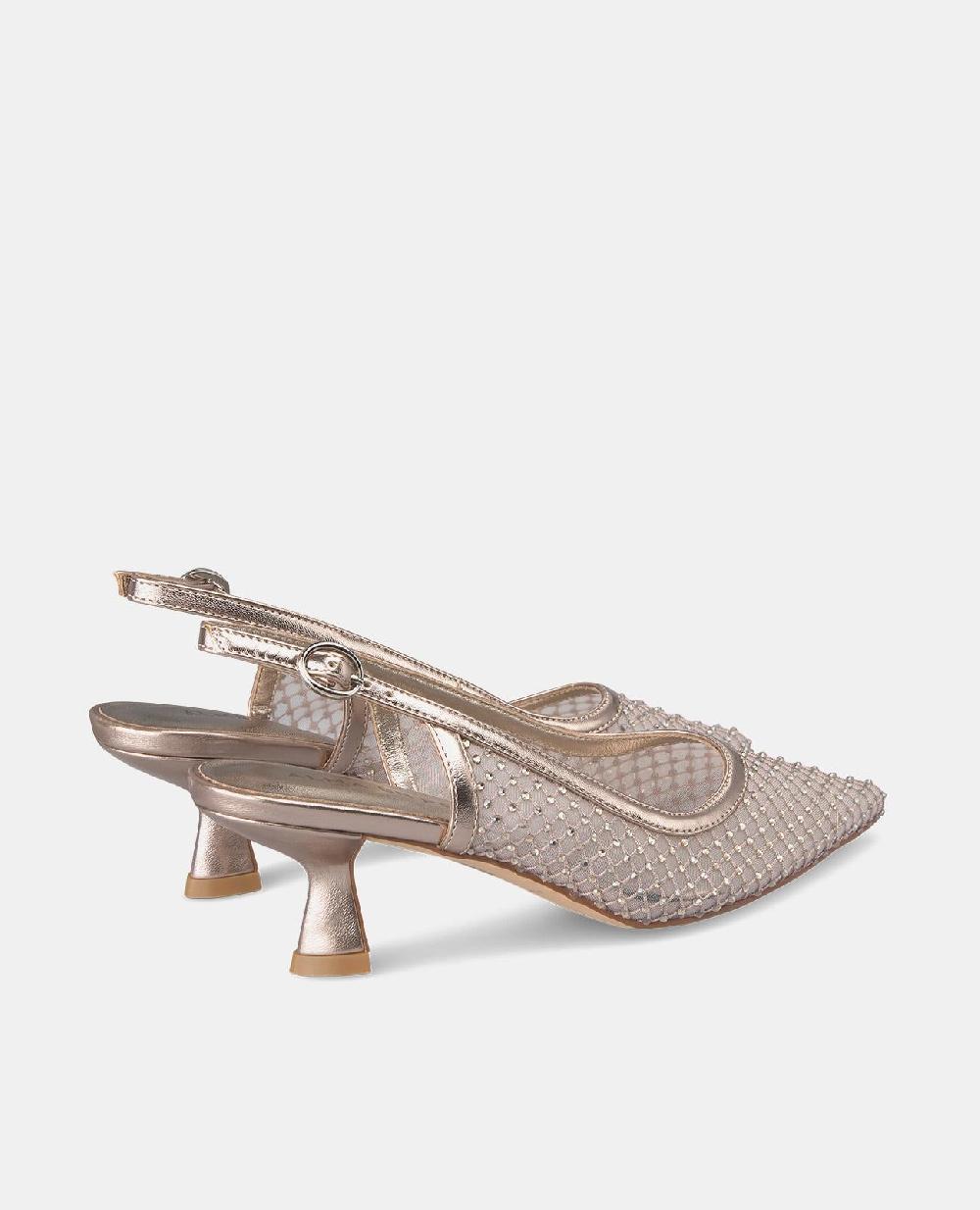 Alma En Pena ZAPATO MALLA TACÓN CHUPETE