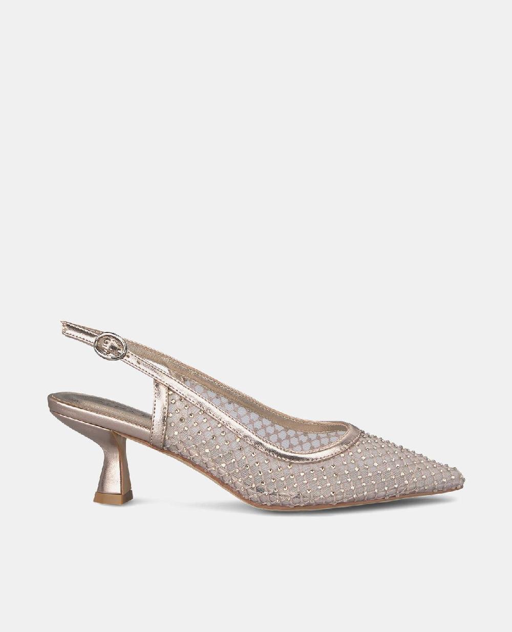 Alma en pena ZAPATO MALLA TACÓN CHUPETE