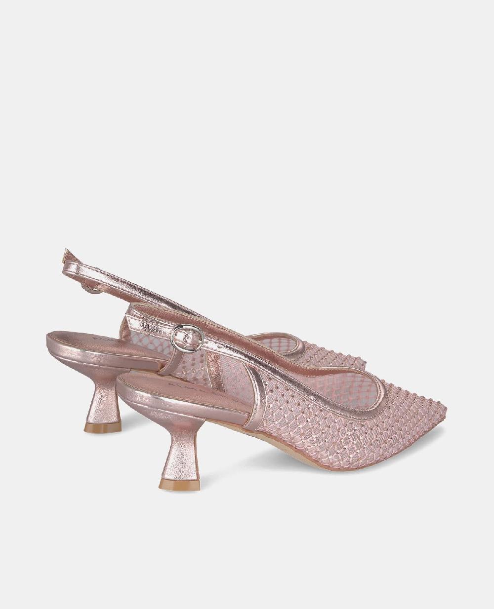 Alma En Pena ZAPATO MALLA TACÓN CHUPETE