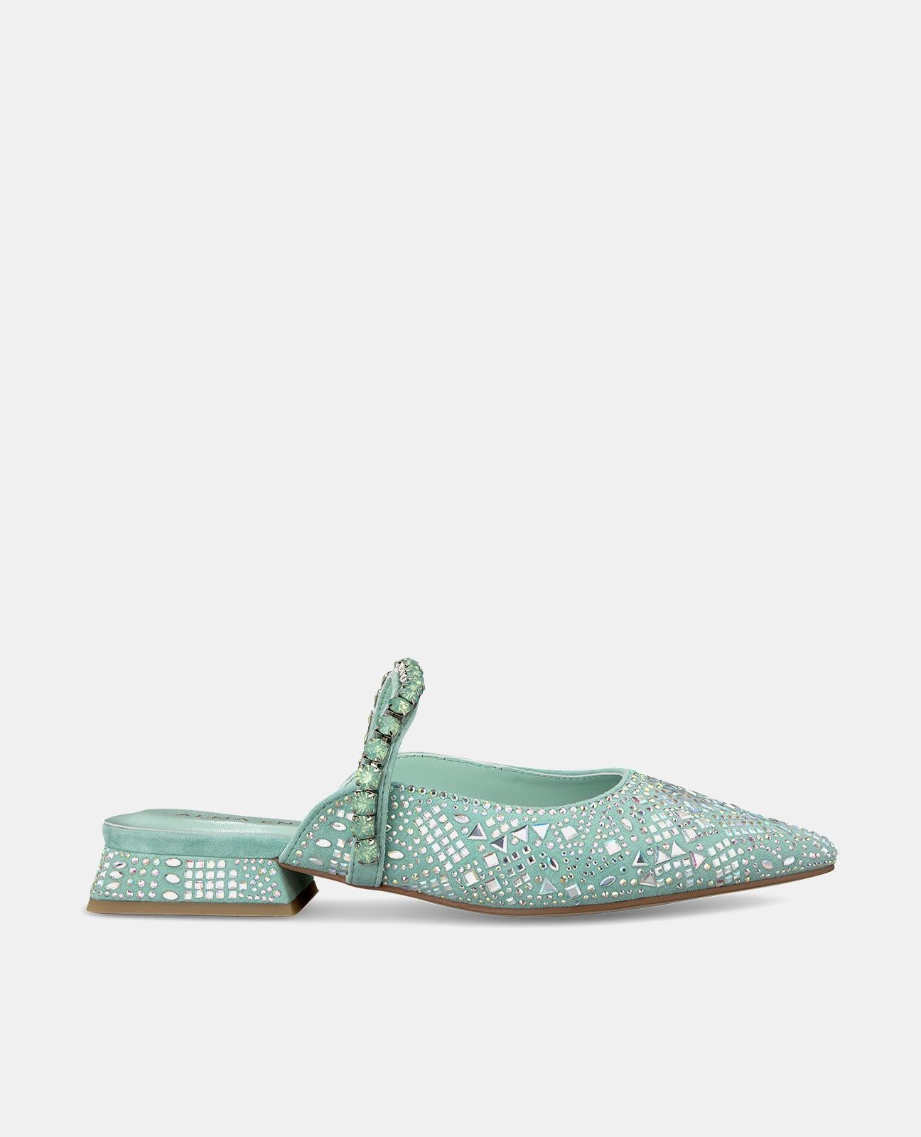 Alma en pena ZAPATO PLANO CRISTALES