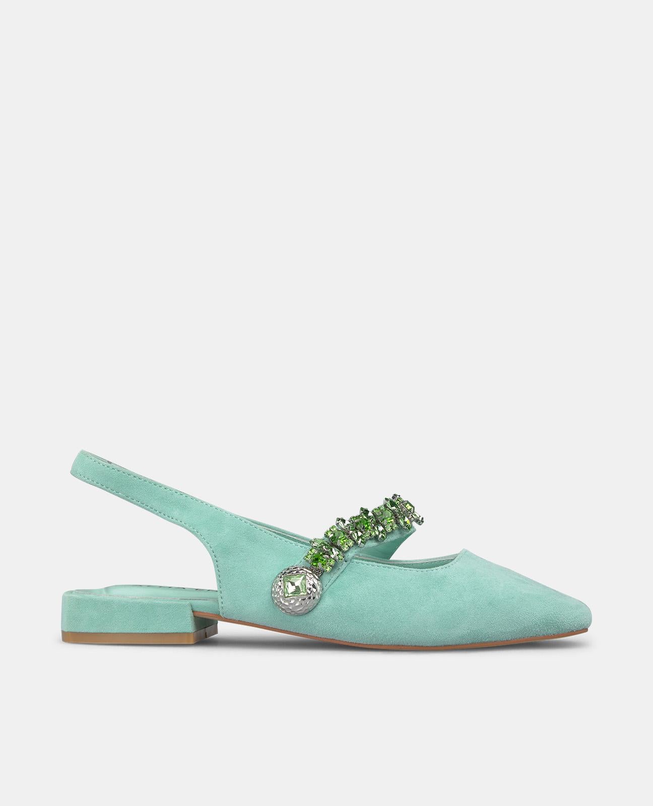 Alma en pena ZAPATO PLANO DETALLE PEDRERÍA