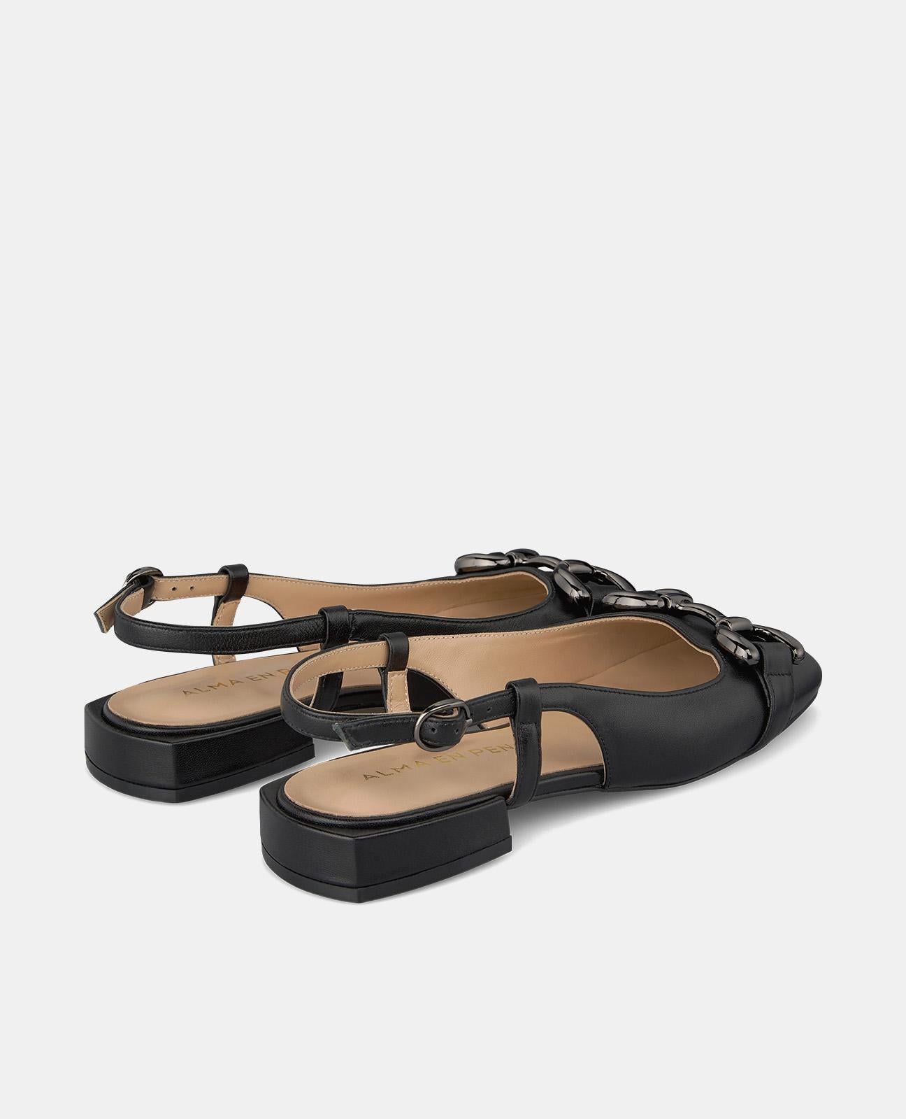 Alma En Pena ZAPATO PLANO HEBILLA