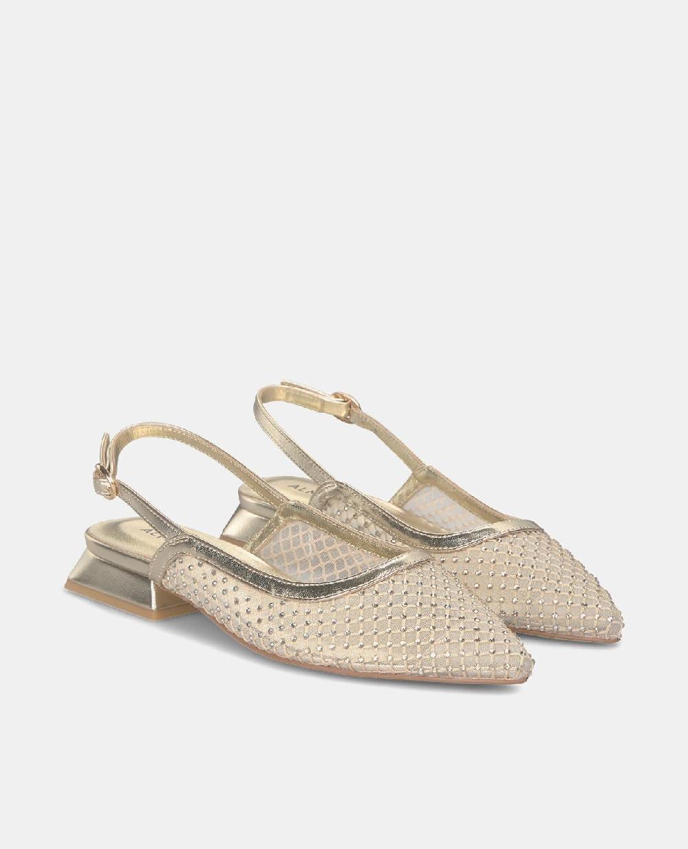 Alma En Pena ZAPATO PLANO MALLA BRILLOS