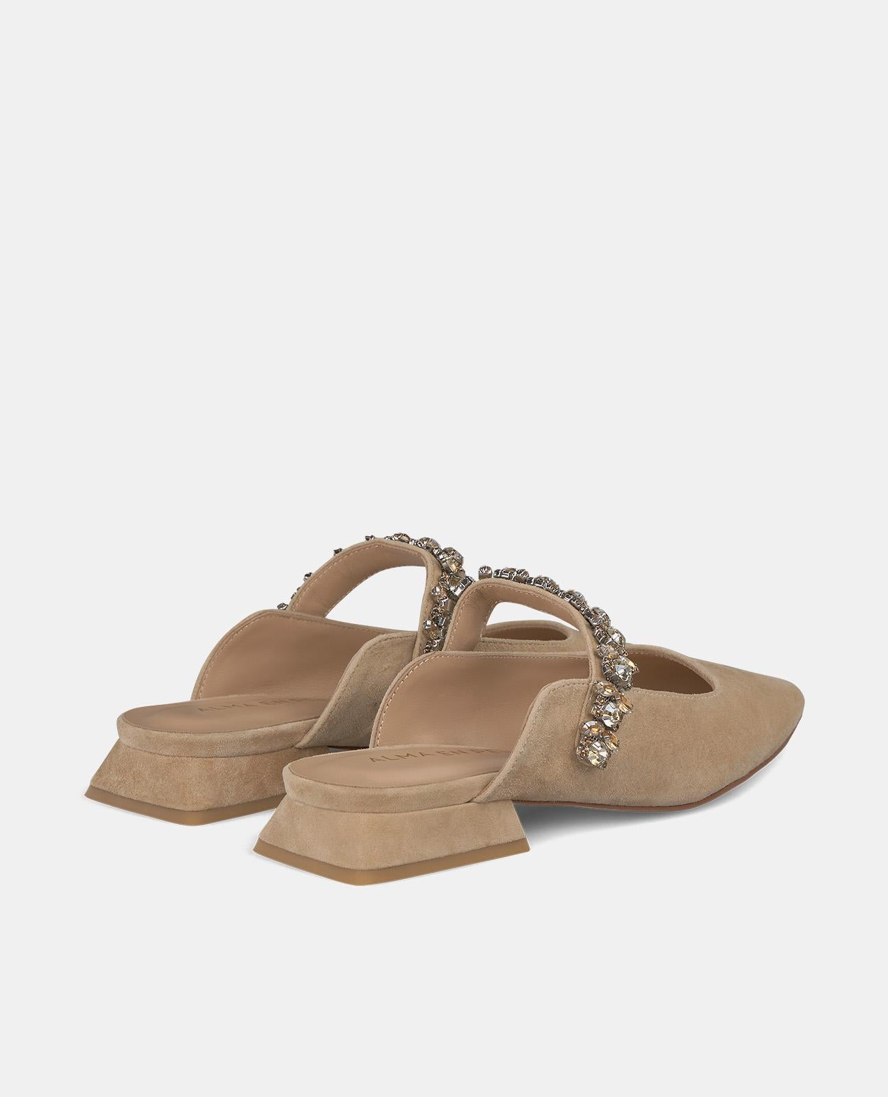 Alma En Pena ZAPATO PLANO TIRA PEDRERÍA