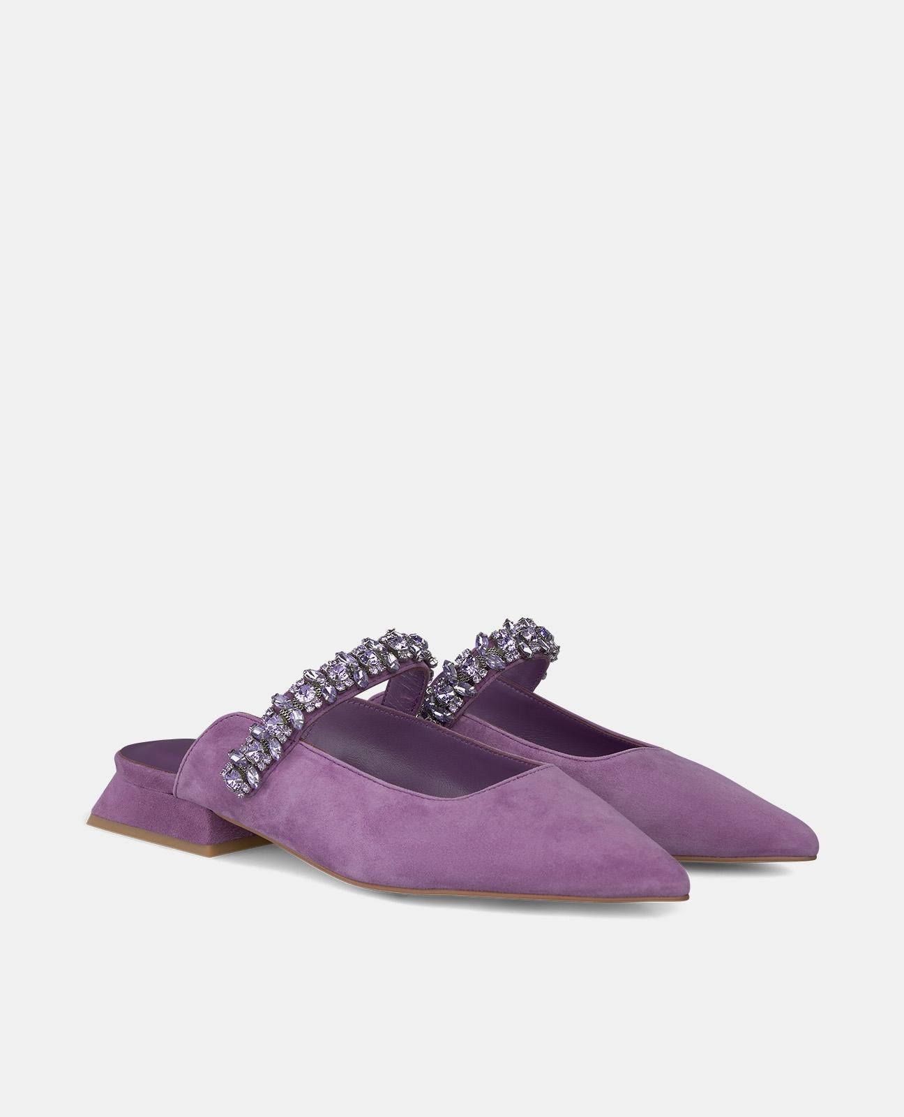 Alma En Pena ZAPATO PLANO TIRA PEDRERÍA