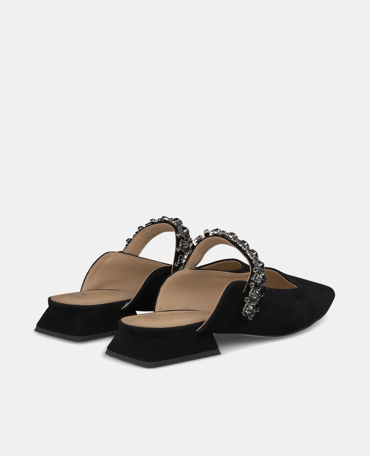 Alma En Pena ZAPATO PLANO TIRA PEDRERÍA