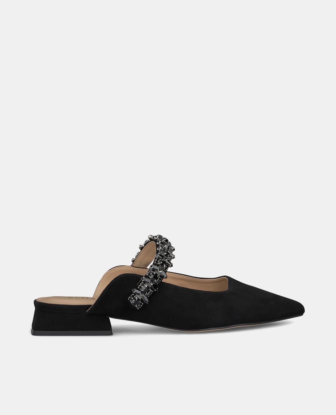 Alma en pena ZAPATO PLANO TIRA PEDRERÍA