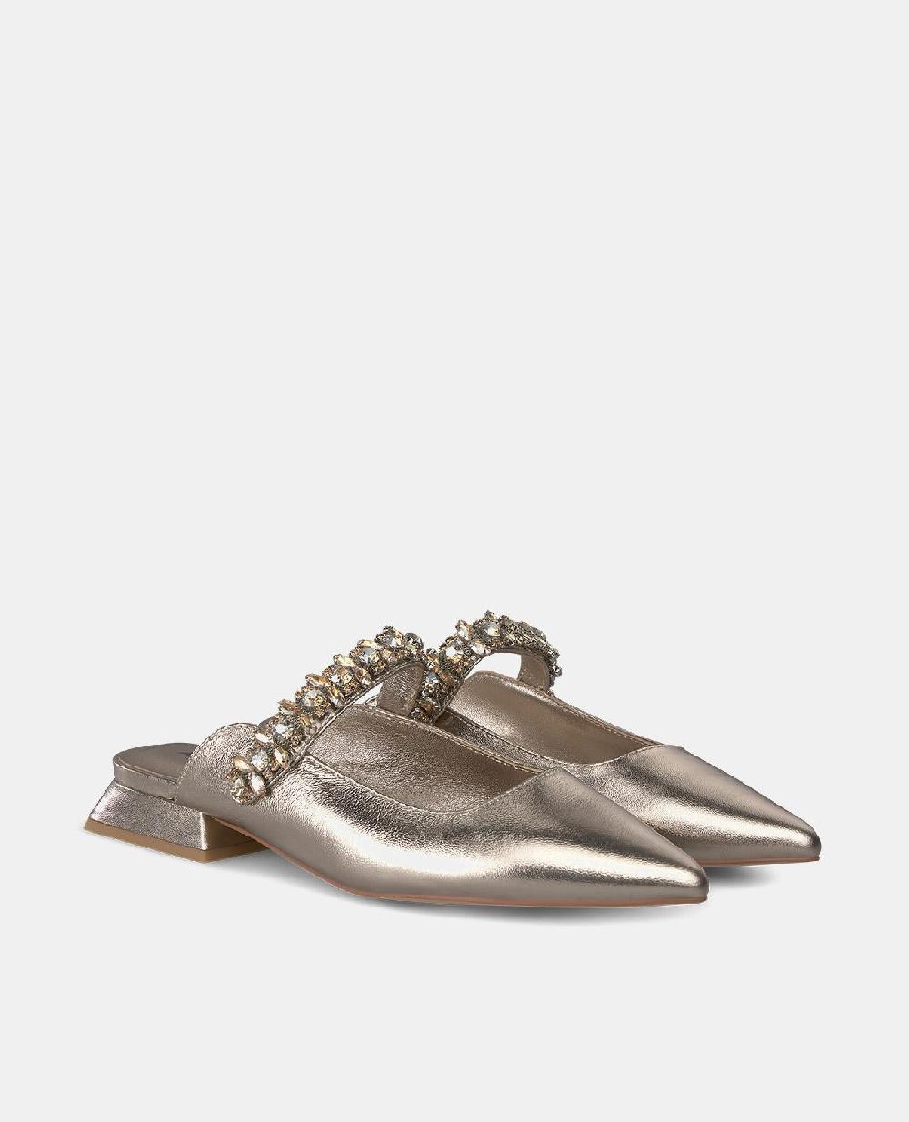 Alma En Pena ZAPATO PLANO TIRA PEDRERÍA