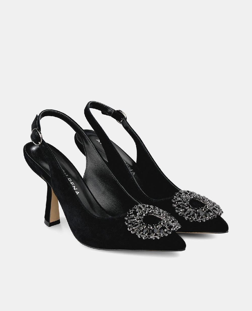 Alma En Pena ZAPATO TACÓN BROCHE CIRCULAR