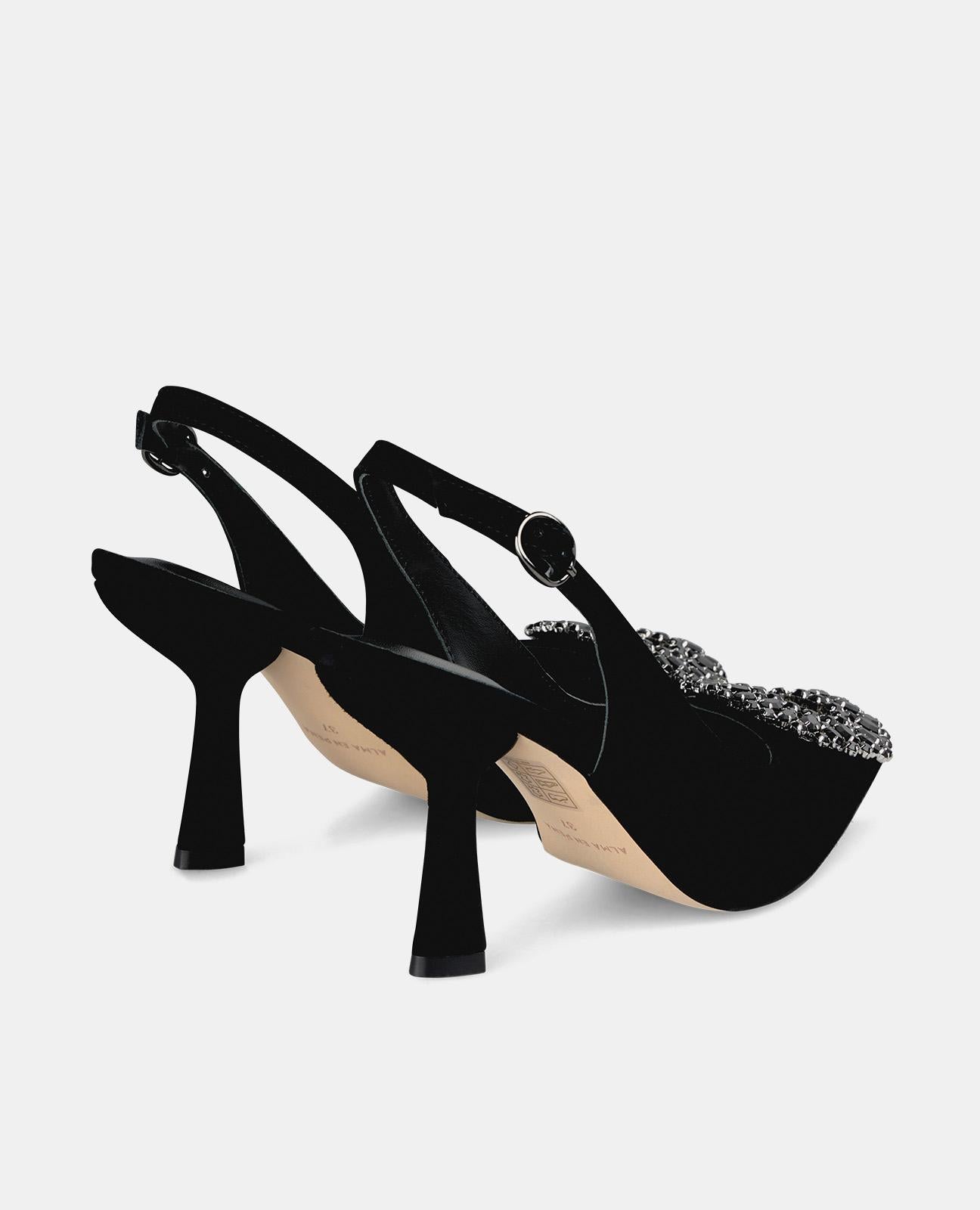 Alma En Pena ZAPATO TACÓN BROCHE CIRCULAR