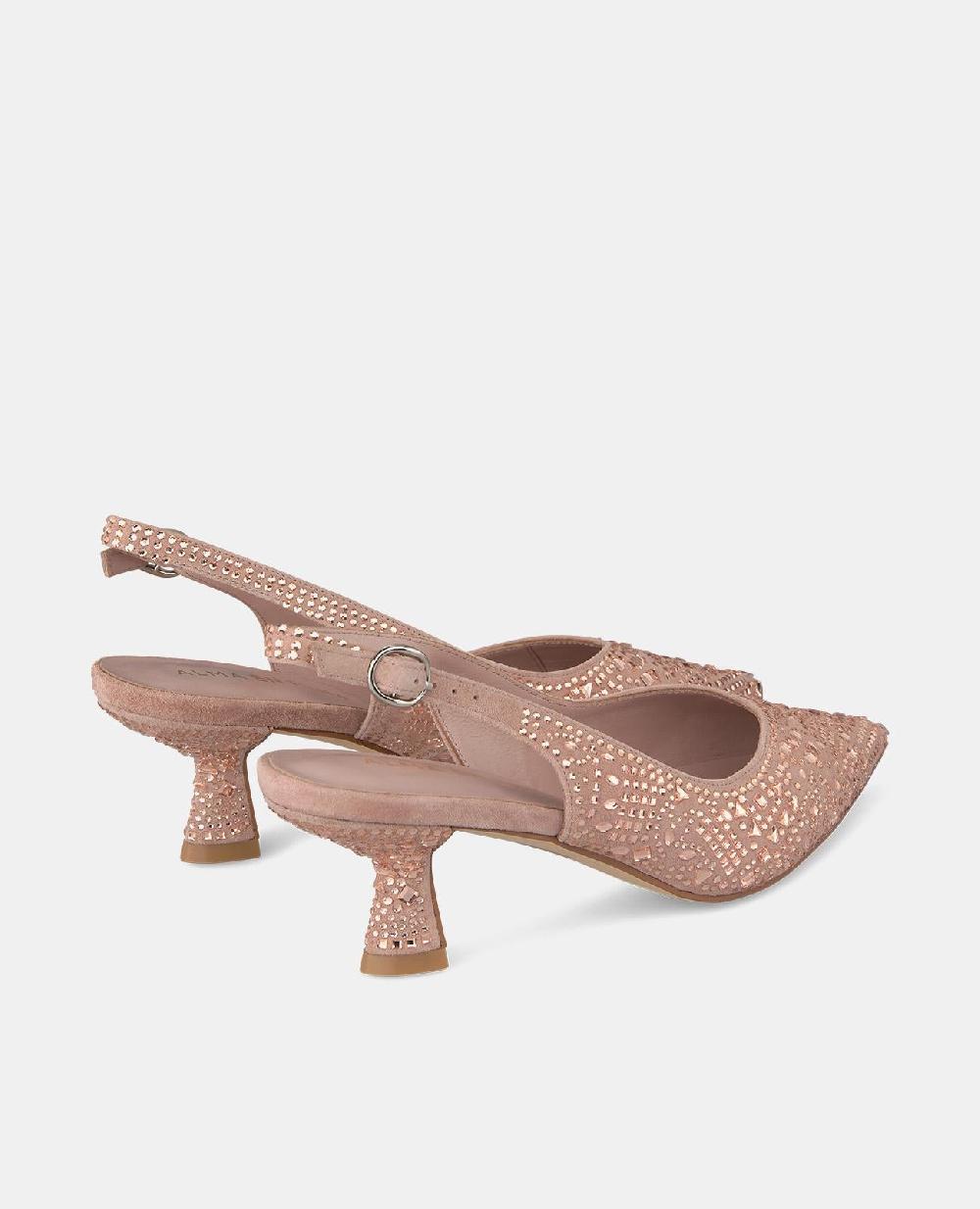 Alma En Pena ZAPATO TACÓN CHUPETE CRISTALES