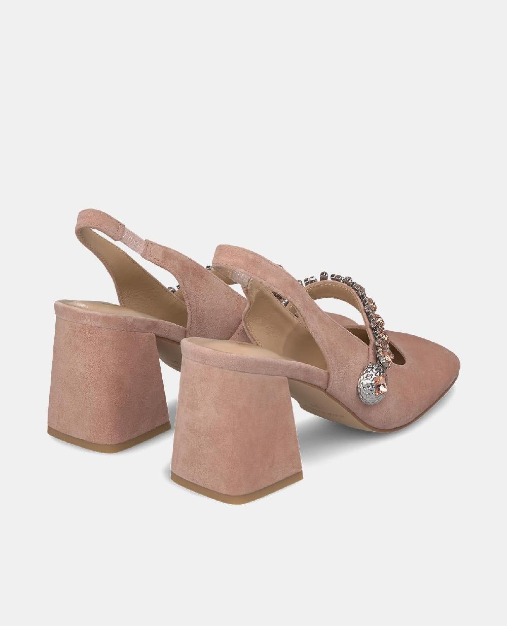 Alma En Pena ZAPATO TACÓN CON DETALLES