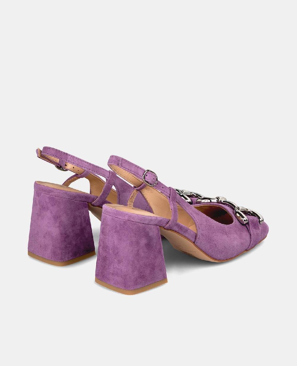 Alma En Pena ZAPATO TACÓN CUADRADO HEBILLA