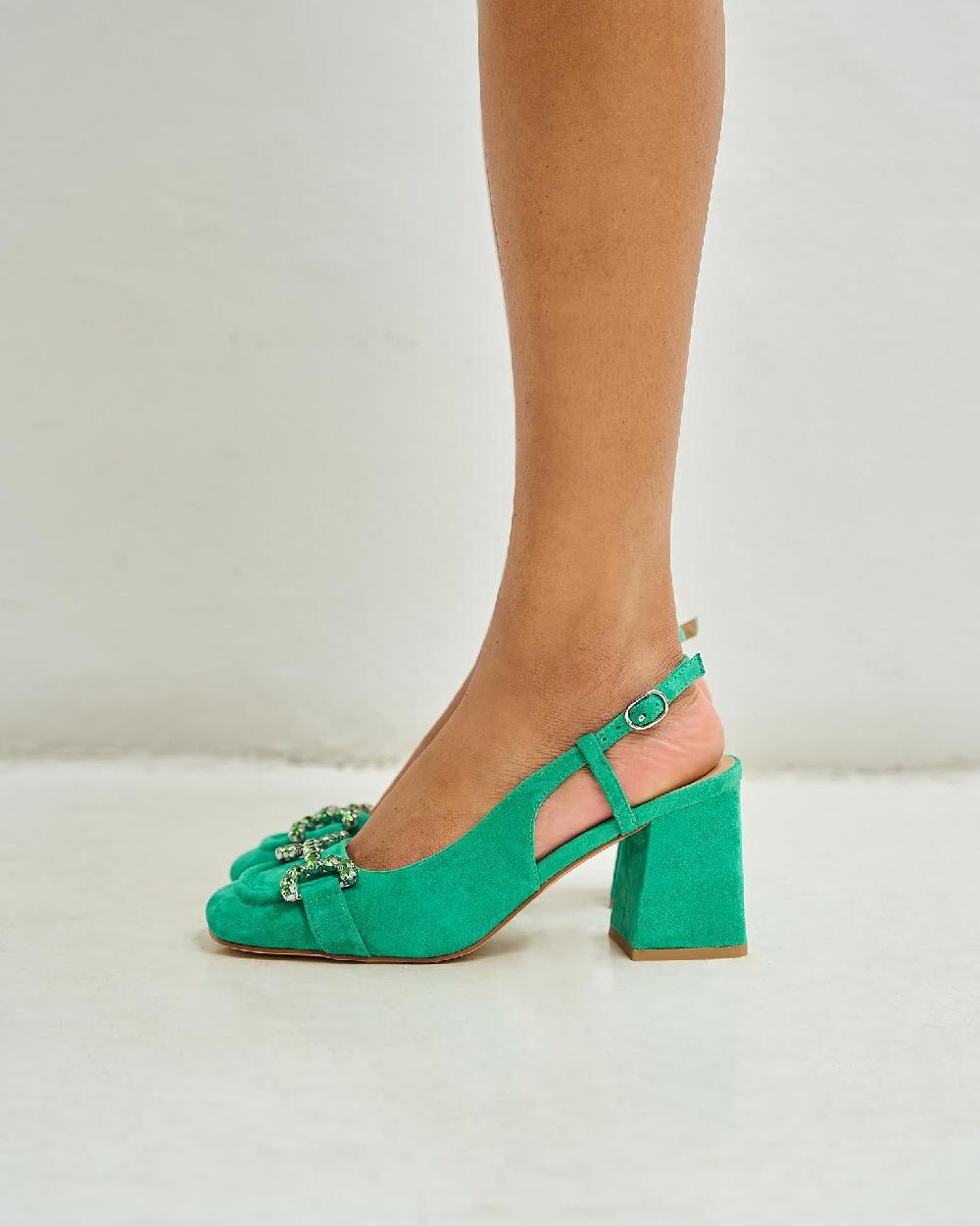 Alma en pena ZAPATO TACÓN DESTALONADO ESTRIBO