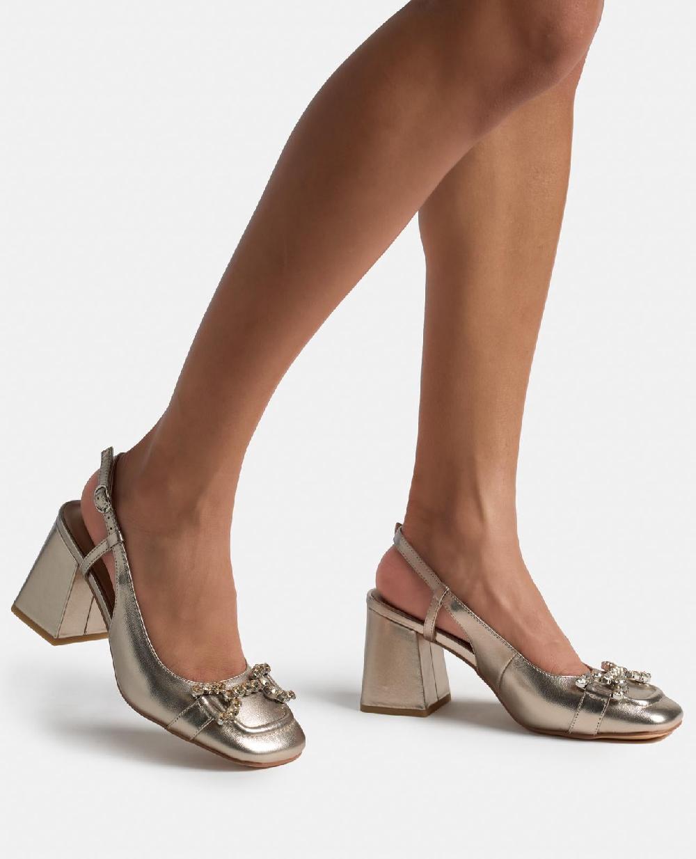 Alma En Pena ZAPATO TACÓN DESTALONADO ESTRIBO